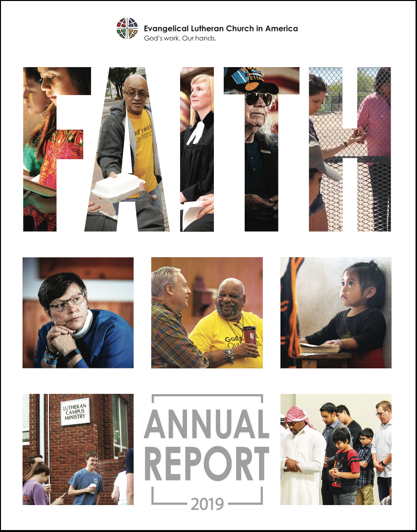 2019 Annual Report front page